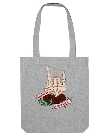 pentru mame moderne - Rockin this mom life Heather Grey