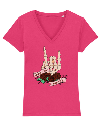 pentru mame moderne - Rockin this mom life Raspberry