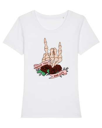 pentru mame moderne - Rockin this mom life White