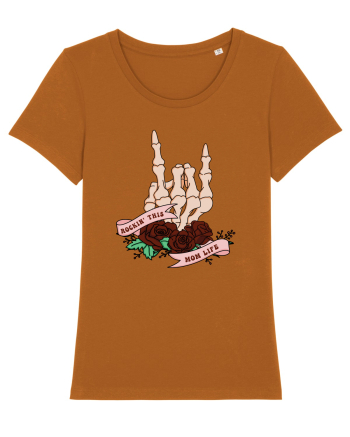 pentru mame moderne - Rockin this mom life Roasted Orange