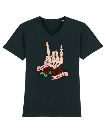 pentru mame moderne - Rockin this mom life Black