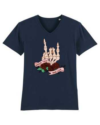 pentru mame moderne - Rockin this mom life French Navy