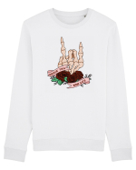 pentru mame moderne - Rockin this mom life Bluză mânecă lungă Unisex Rise