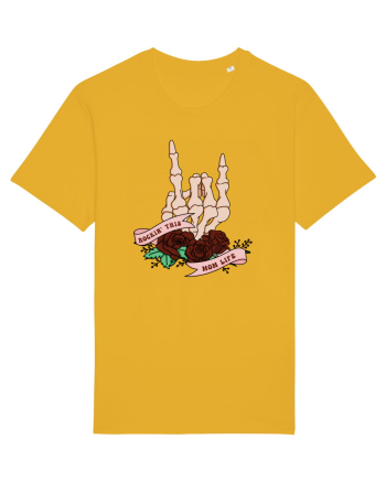 pentru mame moderne - Rockin this mom life Spectra Yellow
