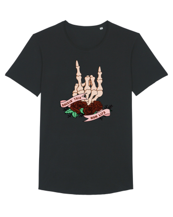 pentru mame moderne - Rockin this mom life Black