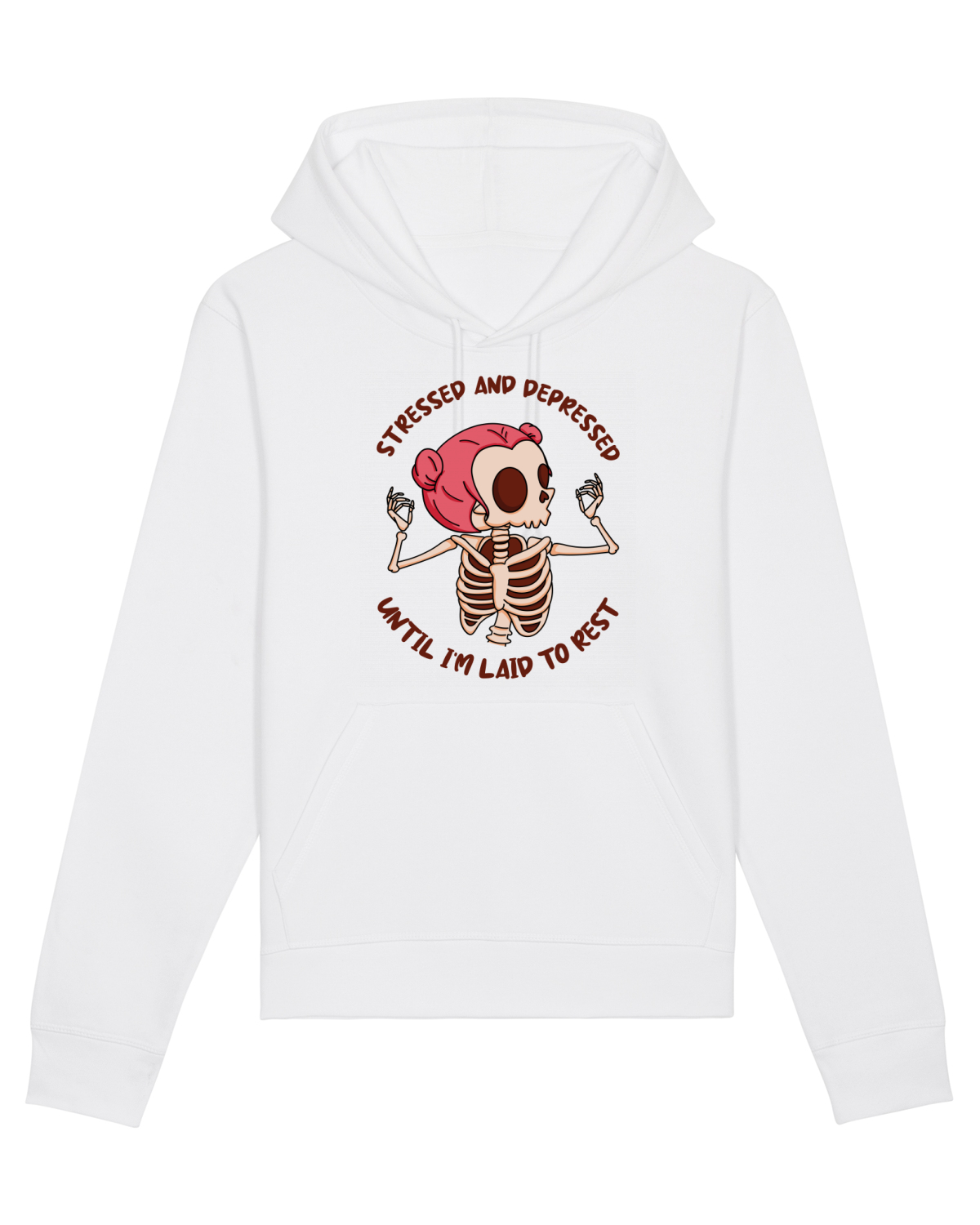 Hanorac Unisex Drummer White
