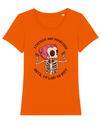 pentru mame moderne - Stressed and depressed Bright Orange