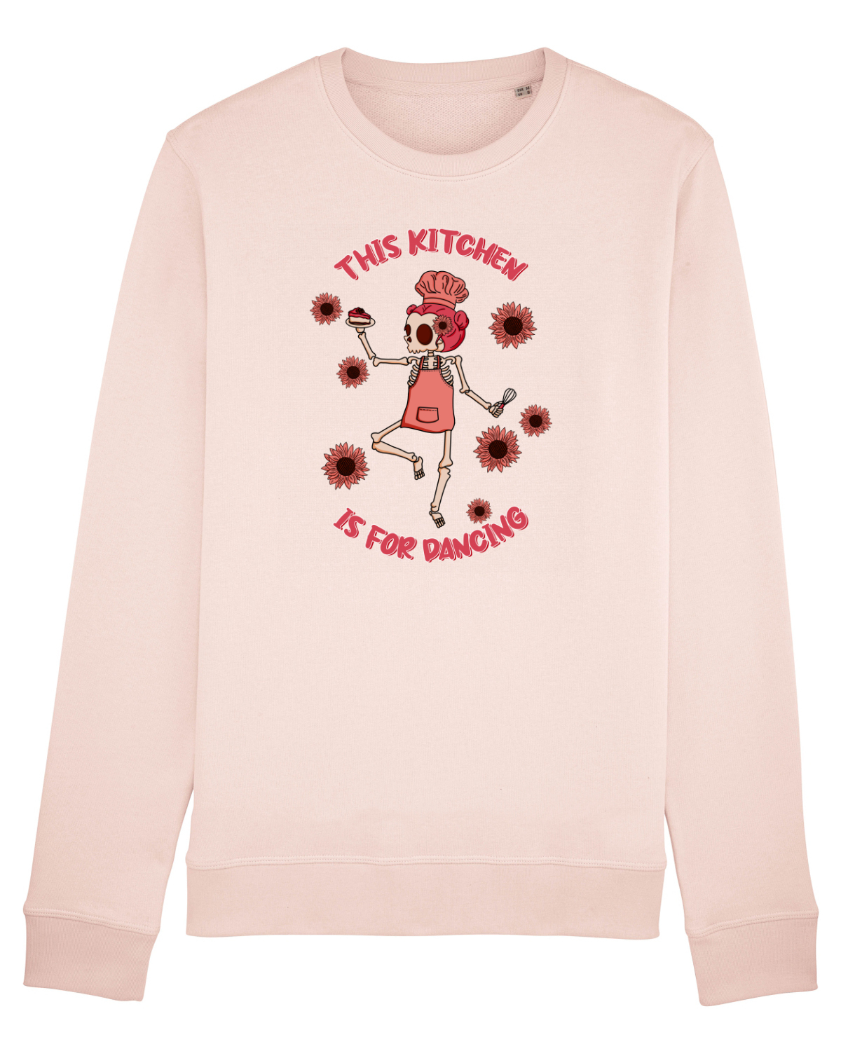 Bluză mânecă lungă Unisex Rise Candy Pink