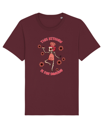pentru mame moderne - This kitchen is for dancing Burgundy