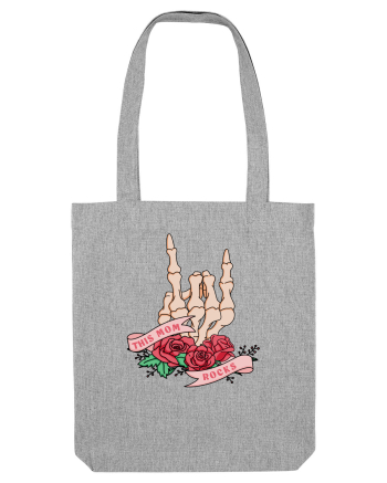 pentru mame moderne - This mom rocks Heather Grey