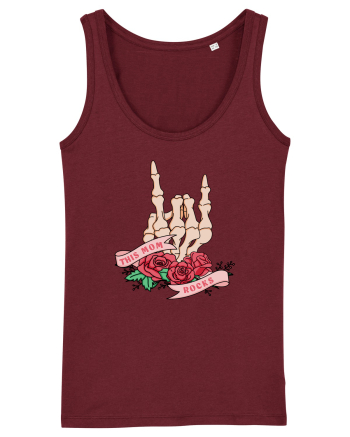 pentru mame moderne - This mom rocks Burgundy