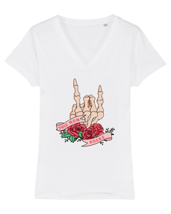 pentru mame moderne - This mom rocks White