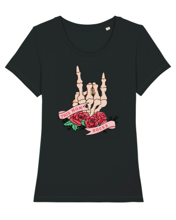 pentru mame moderne - This mom rocks Black
