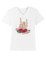 pentru mame moderne - This mom rocks Tricou mânecă scurtă guler V Bărbat Presenter
