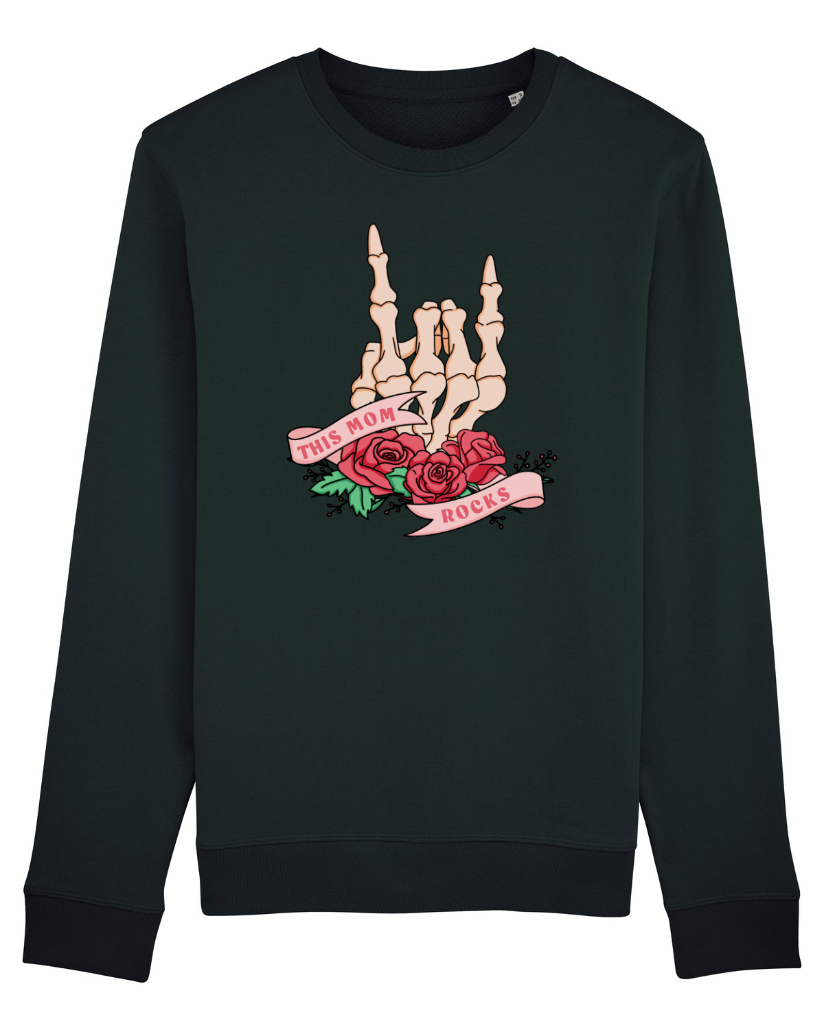 Bluză mânecă lungă Unisex Rise Black