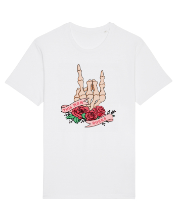 pentru mame moderne - This mom rocks White