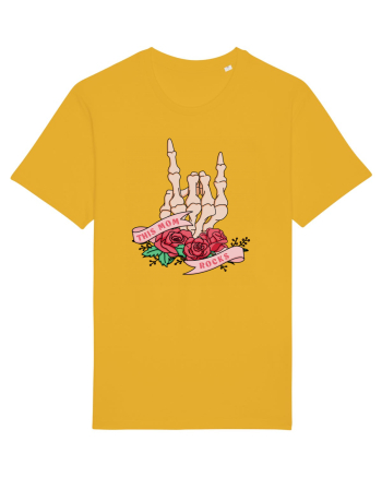 pentru mame moderne - This mom rocks Spectra Yellow