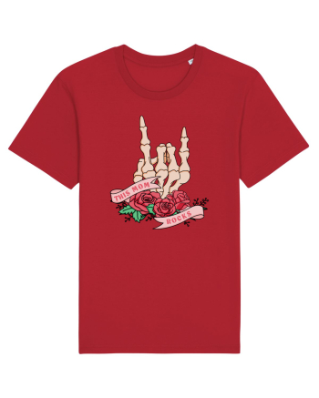 pentru mame moderne - This mom rocks Red
