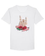 pentru mame moderne - This mom rocks Tricou mânecă scurtă guler larg Bărbat Skater