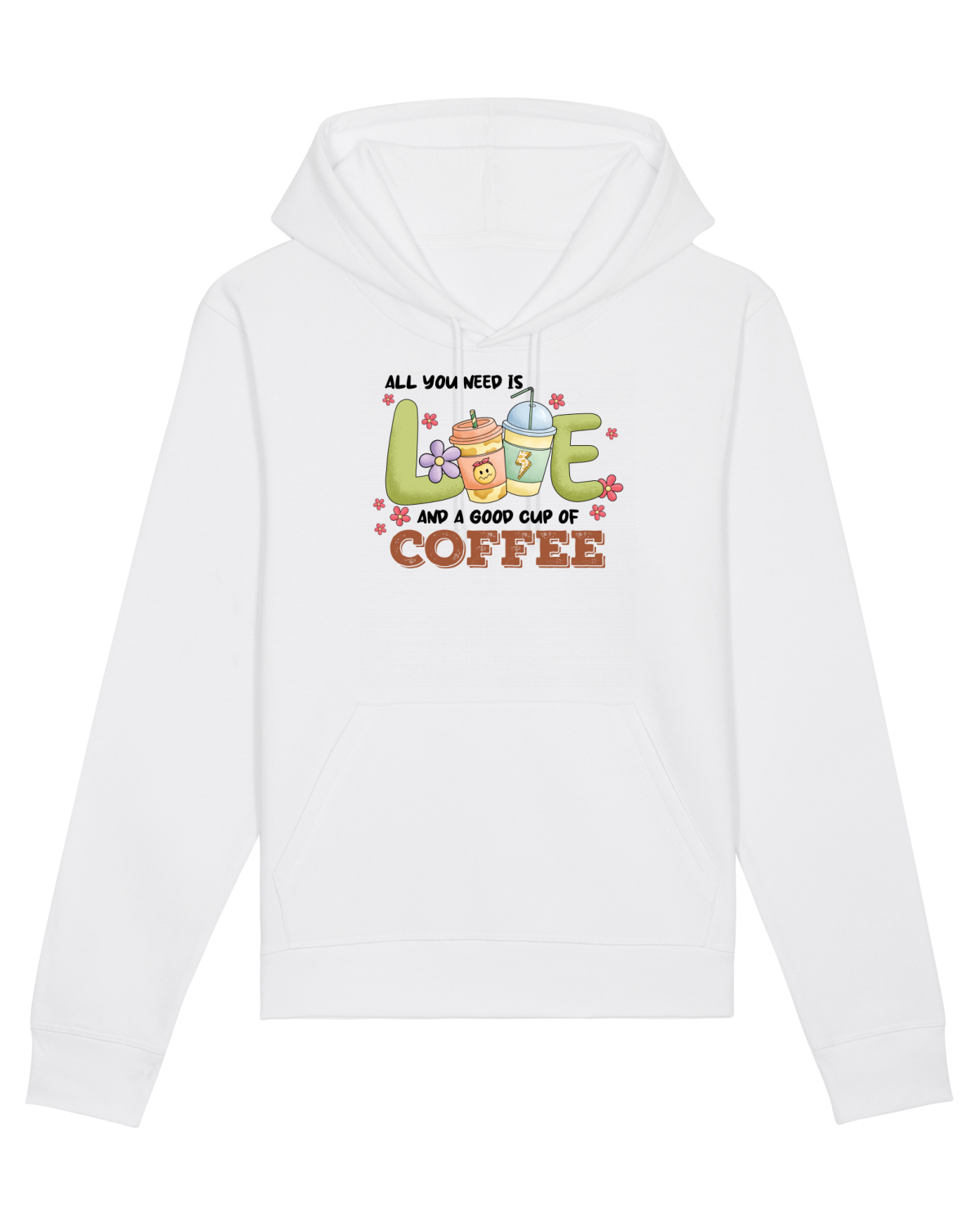 Hanorac Unisex Drummer White