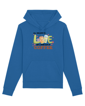 pentru mamele iubitoare de cafea - All you need is love and coffee Royal Blue