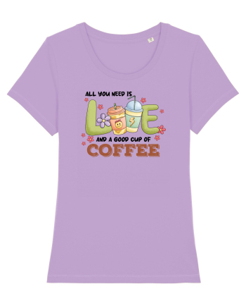 pentru mamele iubitoare de cafea - All you need is love and coffee Lavender Dawn