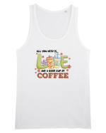 pentru mamele iubitoare de cafea - All you need is love and coffee Maiou Bărbat Runs