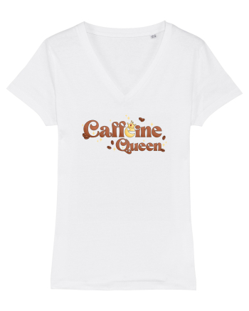 pentru mamele iubitoare de cafea - Caffeine queen White