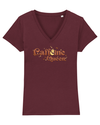 pentru mamele iubitoare de cafea - Caffeine queen Burgundy