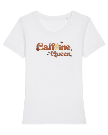 pentru mamele iubitoare de cafea - Caffeine queen White