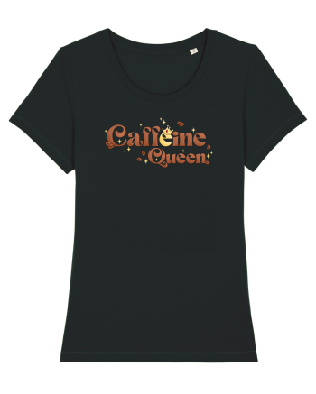 pentru mamele iubitoare de cafea - Caffeine queen Black
