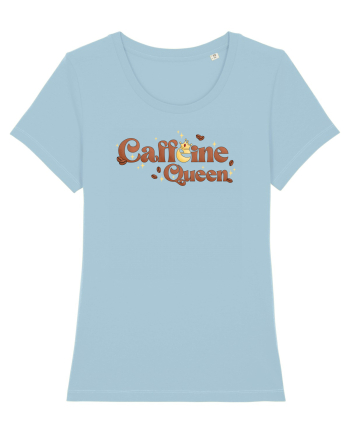 pentru mamele iubitoare de cafea - Caffeine queen Sky Blue