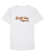 pentru mamele iubitoare de cafea - Caffeine queen Tricou mânecă scurtă guler larg Bărbat Skater