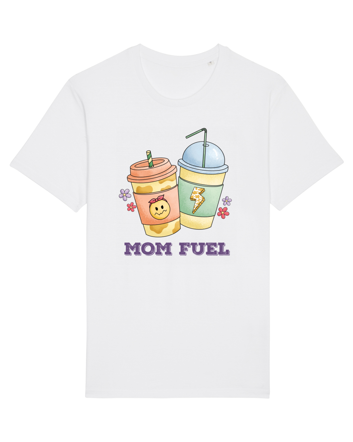Tricou mânecă scurtă Unisex Rocker White