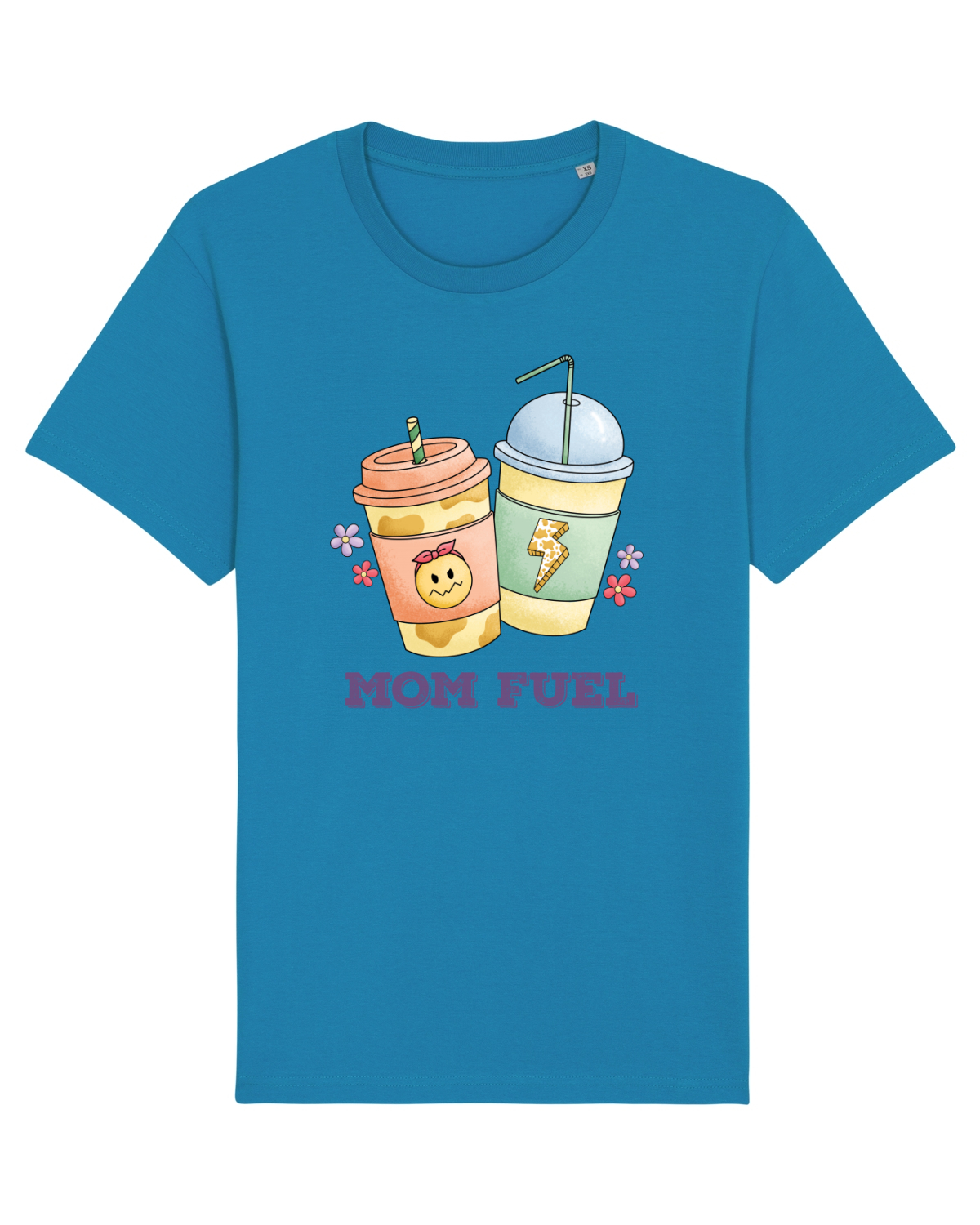 Tricou mânecă scurtă Unisex Rocker Azur
