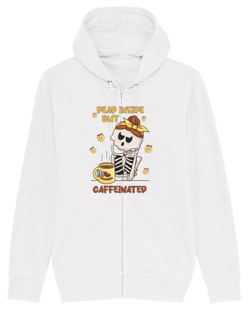 pentru mamele iubitoare de cafea - Dead inside but caffeinated White