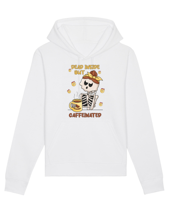 pentru mamele iubitoare de cafea - Dead inside but caffeinated White