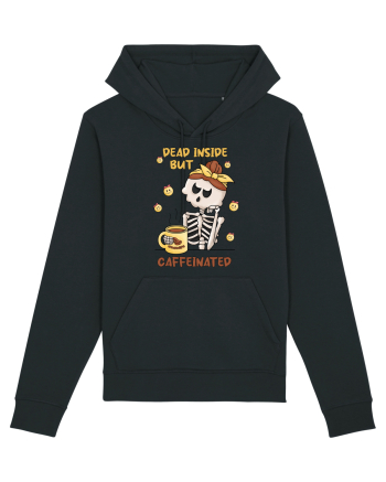 pentru mamele iubitoare de cafea - Dead inside but caffeinated Black