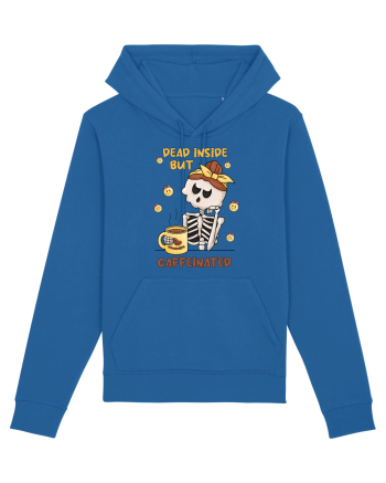 pentru mamele iubitoare de cafea - Dead inside but caffeinated Royal Blue