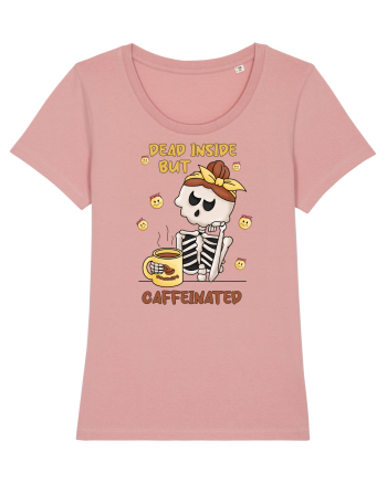 pentru mamele iubitoare de cafea - Dead inside but caffeinated Canyon Pink