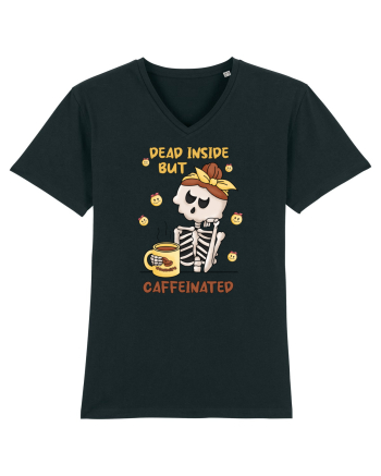 pentru mamele iubitoare de cafea - Dead inside but caffeinated Black