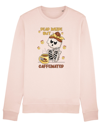 pentru mamele iubitoare de cafea - Dead inside but caffeinated Candy Pink