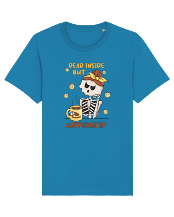 pentru mamele iubitoare de cafea - Dead inside but caffeinated Azur