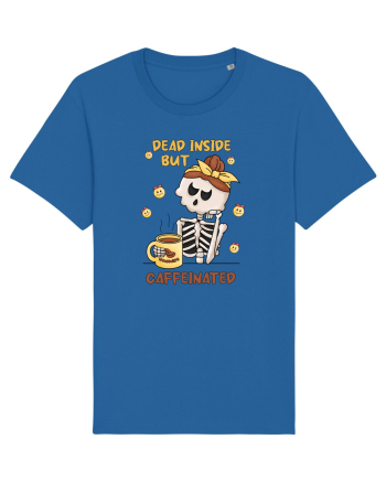 pentru mamele iubitoare de cafea - Dead inside but caffeinated Royal Blue