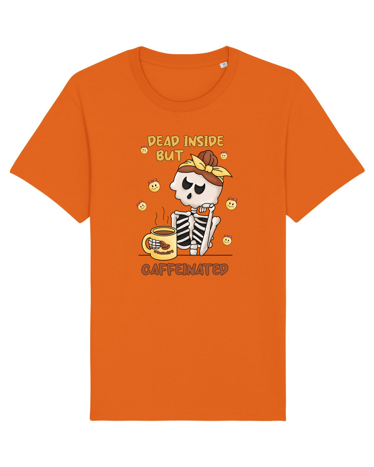 Tricou mânecă scurtă Unisex Rocker Bright Orange