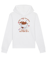 pentru mamele iubitoare de cafea - First I drink the coffee Hanorac Unisex Drummer