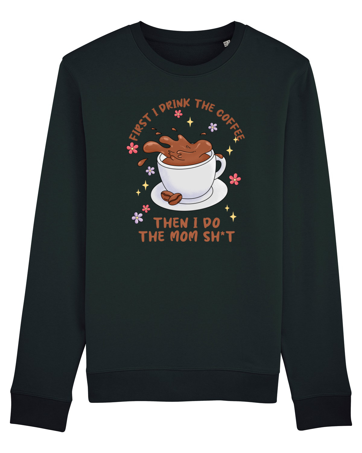 Bluză mânecă lungă Unisex Rise Black