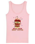 pentru mamele iubitoare de cafea - Half mom half coffee Maiou Damă Dreamer