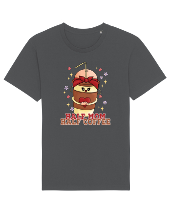 pentru mamele iubitoare de cafea - Half mom half coffee Anthracite