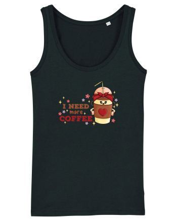 pentru mamele iubitoare de cafea - I need more coffee Black